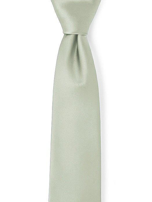 matte satin neck tie