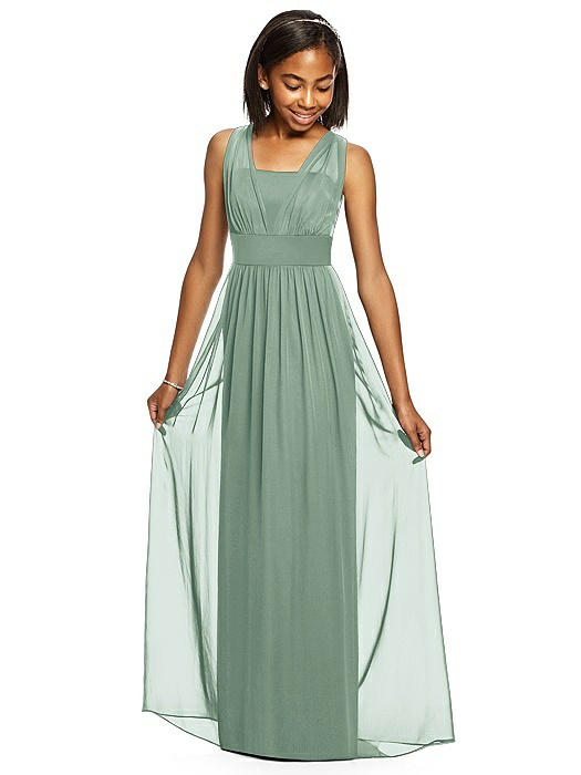 coral junior bridesmaid dresses