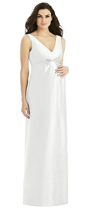 white bridesmaid dresses