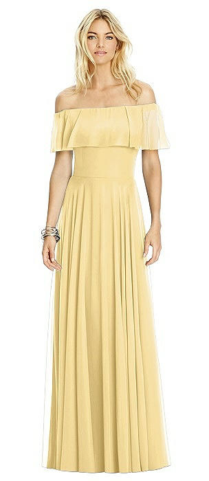 Short Yellow Bridesmaid Dresses