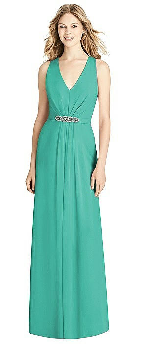 Long Turquoise Bridesmaid Dresses