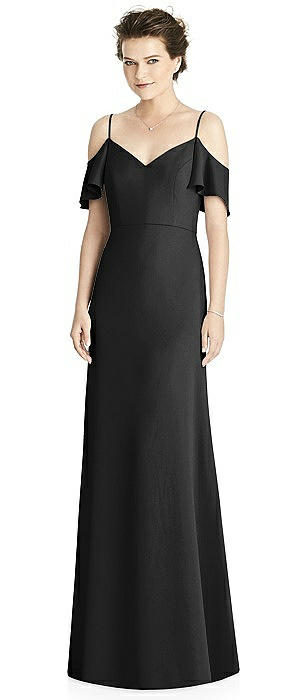 Black and Gold Bridesmaid Dresses