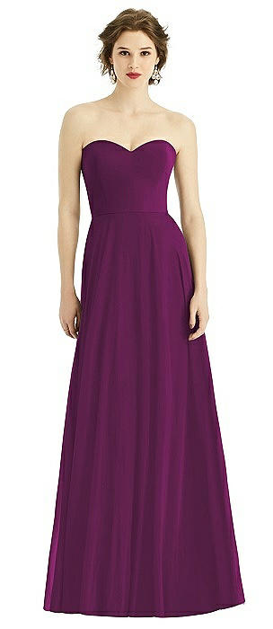 Berry Colored Bridesmaid Dresses 6