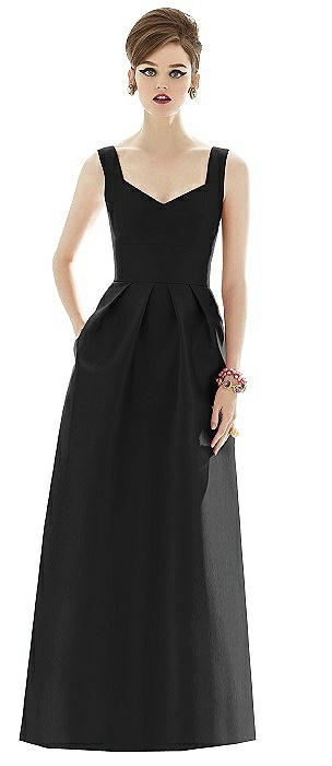 Black Alfred Sung Bridesmaid Dresses | The Dessy Group