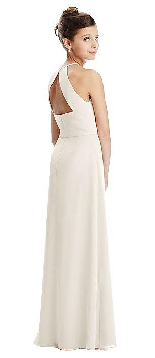 White Junior Bridesmaid Dresses Sleeveless Bridesmaid Dresses