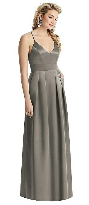 mocha bridesmaid dresses