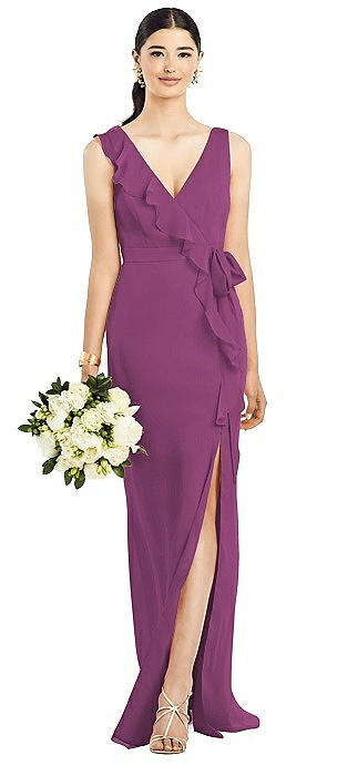 orchid bridesmaid dresses