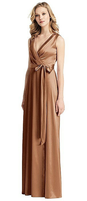 charmeuse bridesmaid dress