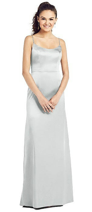 charmeuse bridesmaid dress