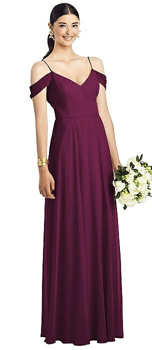 ruby bridesmaid dresses