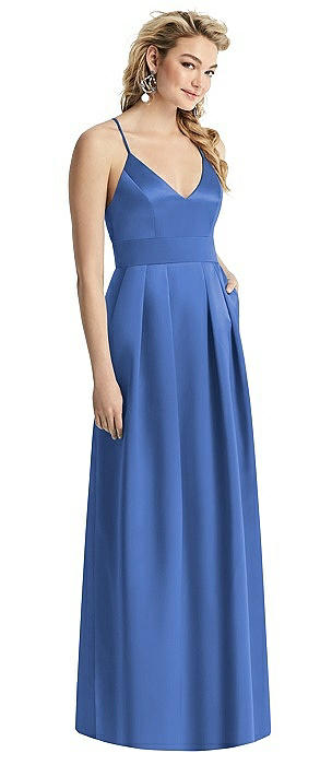 Cornflower Blue Bridesmaid Dress Sale 