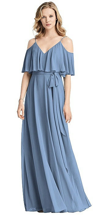 windsor blue long dress