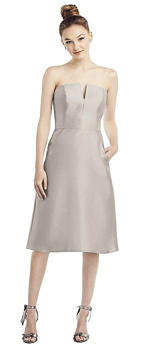 neutral cocktail dresses