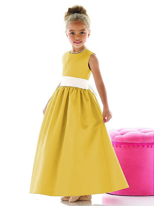 Flower Girl Dress FL4021 - Marigold | The Dessy Group