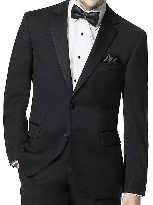 Paragon Tuxedo Jacket - Black | The Dessy Group